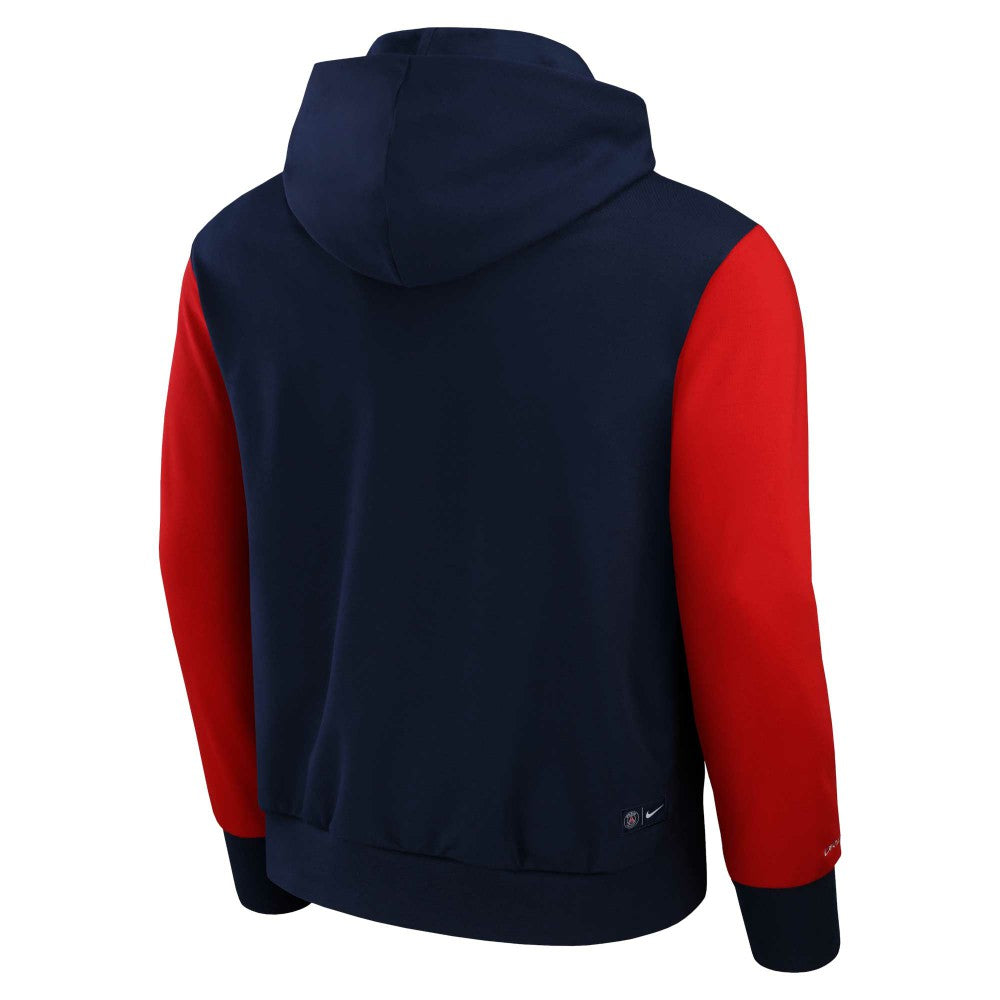 Nike Paris Saint-Germain Standard Issue Pullover Hoodie - Navy