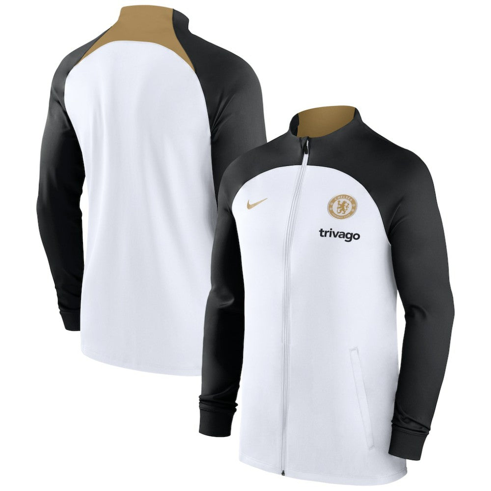 Nike Chelsea 2023/24 Strike Raglan Performance Full-Zip Track Jacket - White