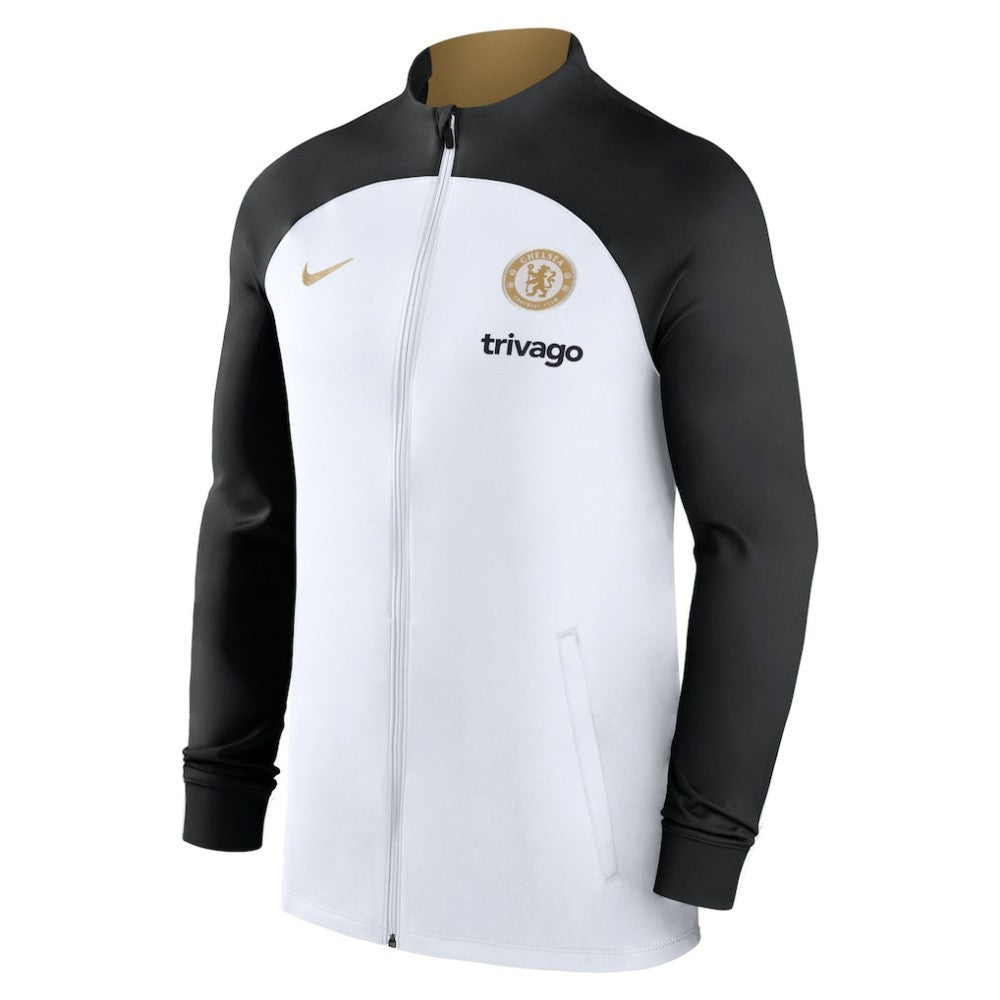 Nike Chelsea 2023/24 Strike Raglan Performance Full-Zip Track Jacket - White