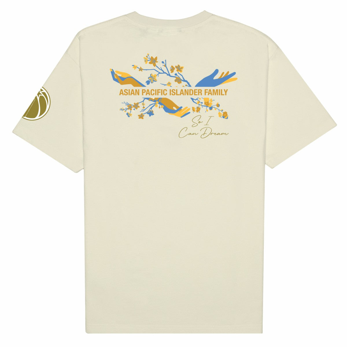 NBA - Washington Wizards AUTHMADE x NBA Unisex AAPI Dreamers T-Shirt - Cream