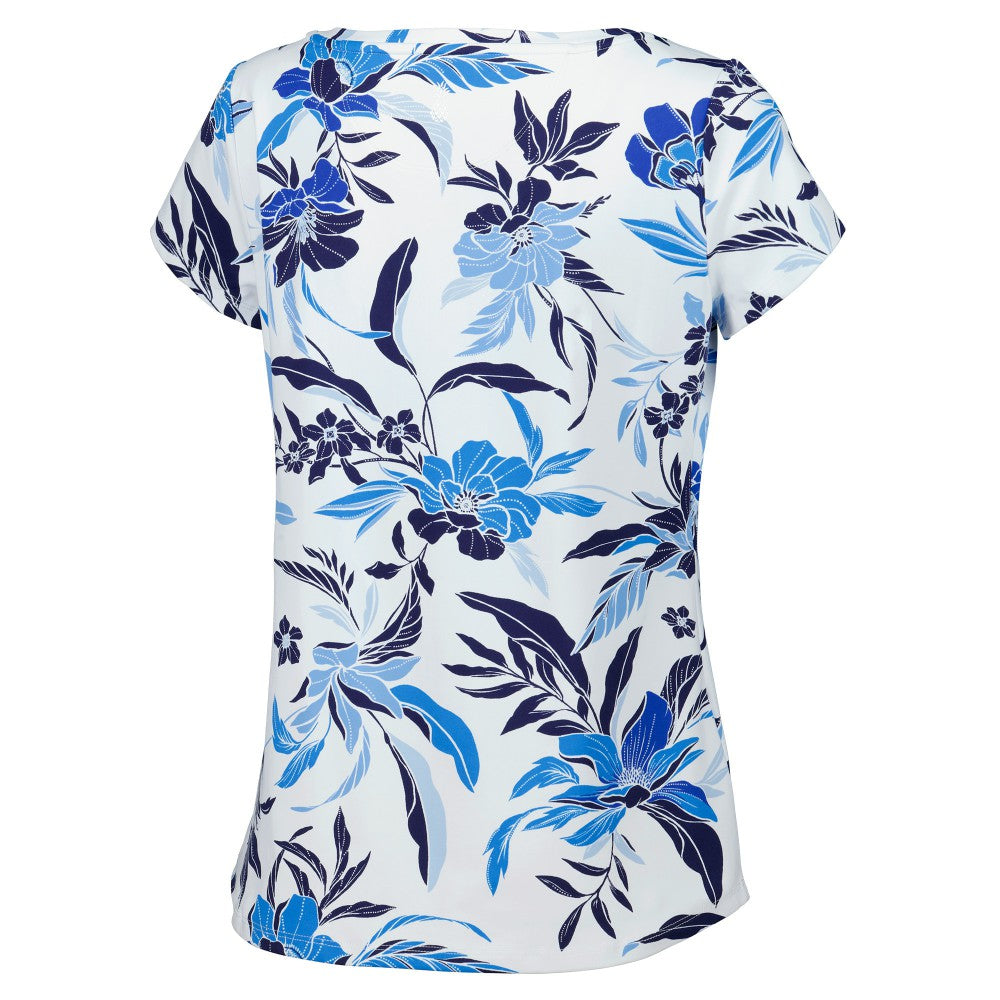 Houston Astros Tommy Bahama Women's Aubrey Romantic Blooms IslandZone T-Shirt Clearance