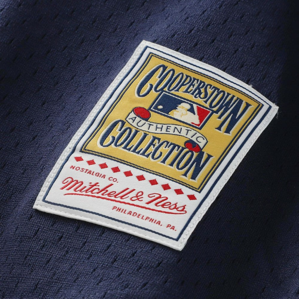 Mariano Rivera New York Yankees Mitchell & Ness Cooperstown Collection Mesh Batting Practice Button-Up Jersey - Navy | MLB Jerseys