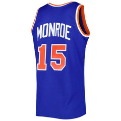 Mitchell & Ness - Earl Monroe New York Knicks 1972/73 Hardwood Classics Swingman Jersey - Blue