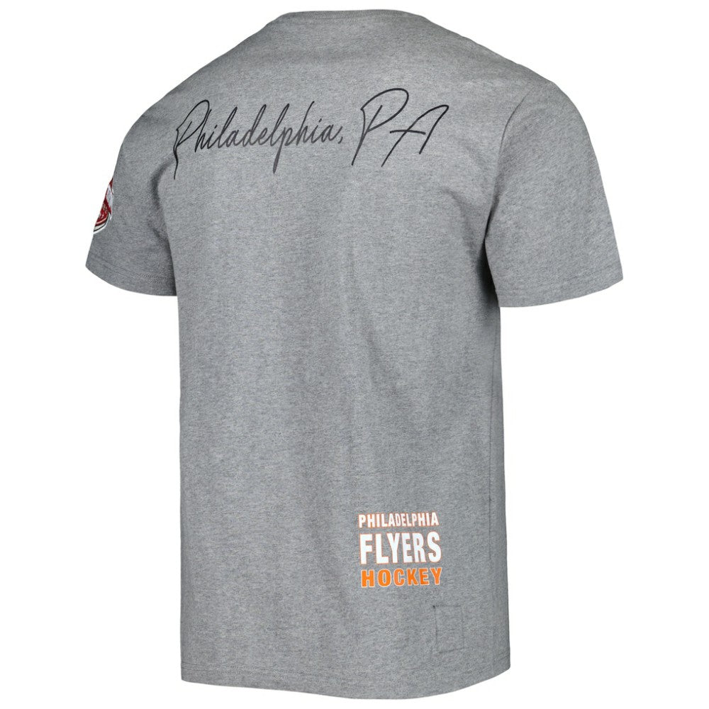 Philadelphia Flyers - Mitchell & Ness City Collection T-Shirt Heather Gray
