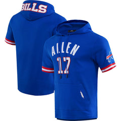 Josh Allen Buffalo Bills Pro Standard Player Name & Number Hoodie T-Shirt Royal - NFL