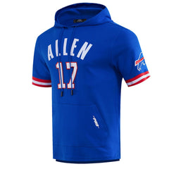 Josh Allen Buffalo Bills Pro Standard Player Name & Number Hoodie T-Shirt Royal - NFL