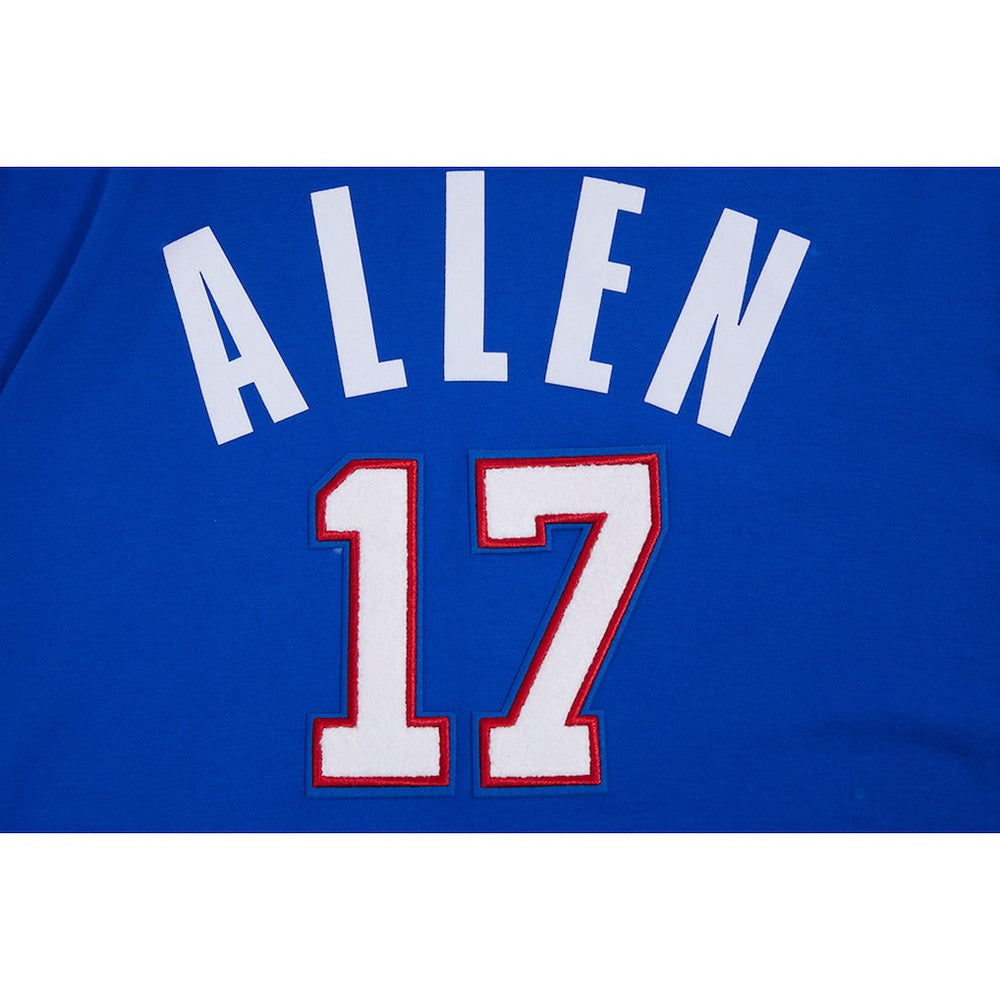 Josh Allen Buffalo Bills Pro Standard Player Name & Number Hoodie T-Shirt Royal - NFL