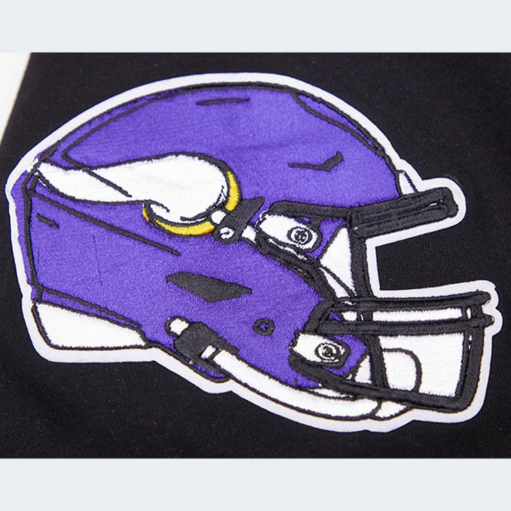 Justin Jefferson Minnesota Vikings Pro Standard Player Name & Number Hoodie T-Shirt Black - NFL