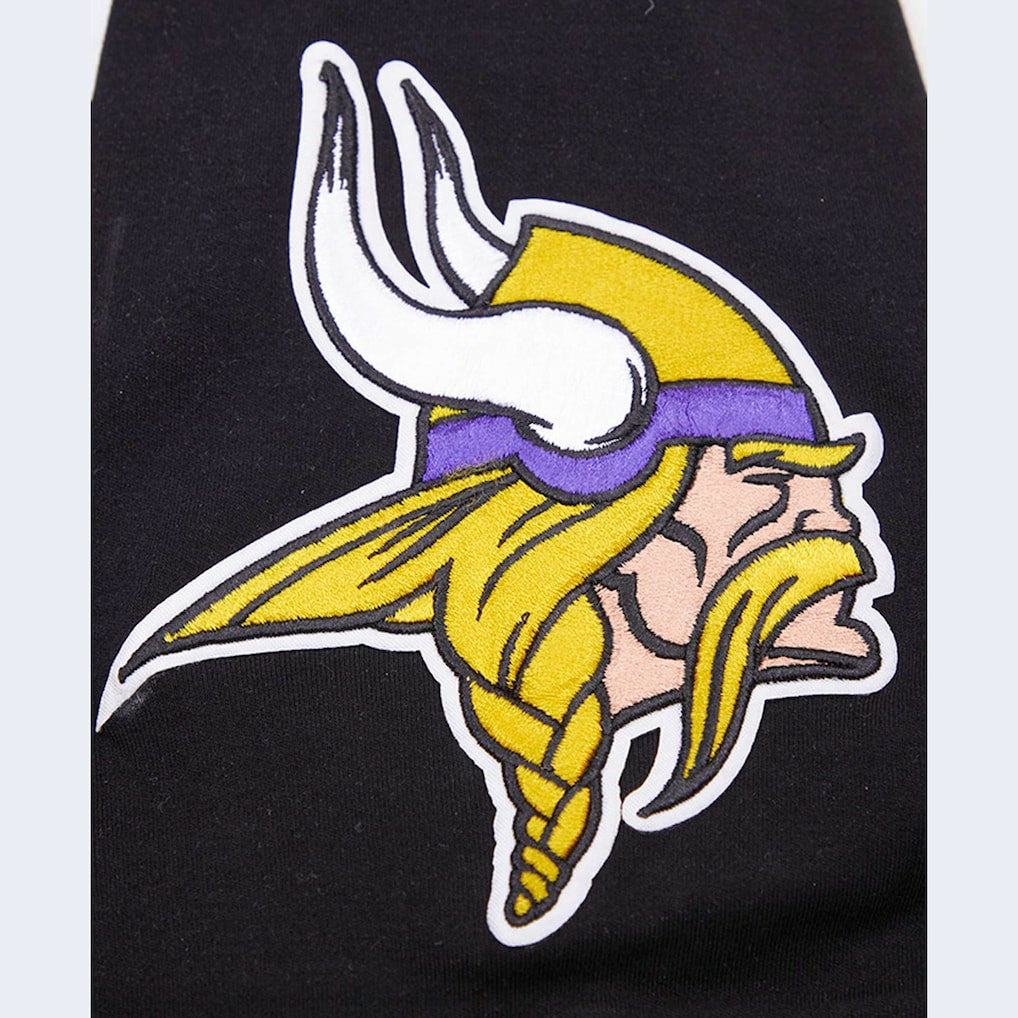 Justin Jefferson Minnesota Vikings Pro Standard Player Name & Number Hoodie T-Shirt Black - NFL