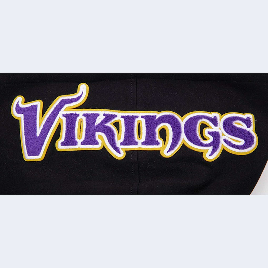 Justin Jefferson Minnesota Vikings Pro Standard Player Name & Number Hoodie T-Shirt Black - NFL