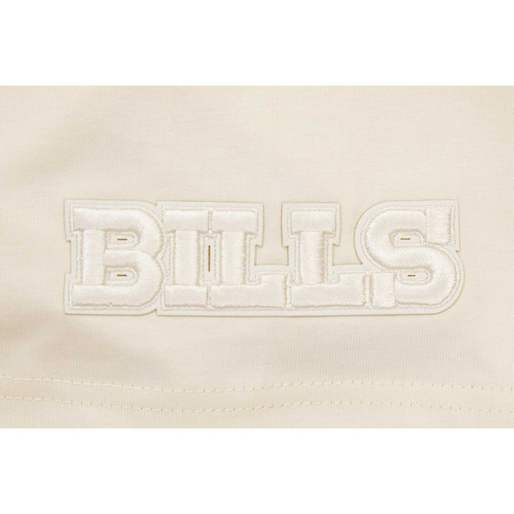 Josh Allen Buffalo Bills Player Name & Number Neutral Short Sleeve Pullover Hoodie Oatmeal - NFL