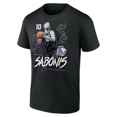 NBA - Domantas Sabonis Sacramento Kings Competitor T-Shirt - Black