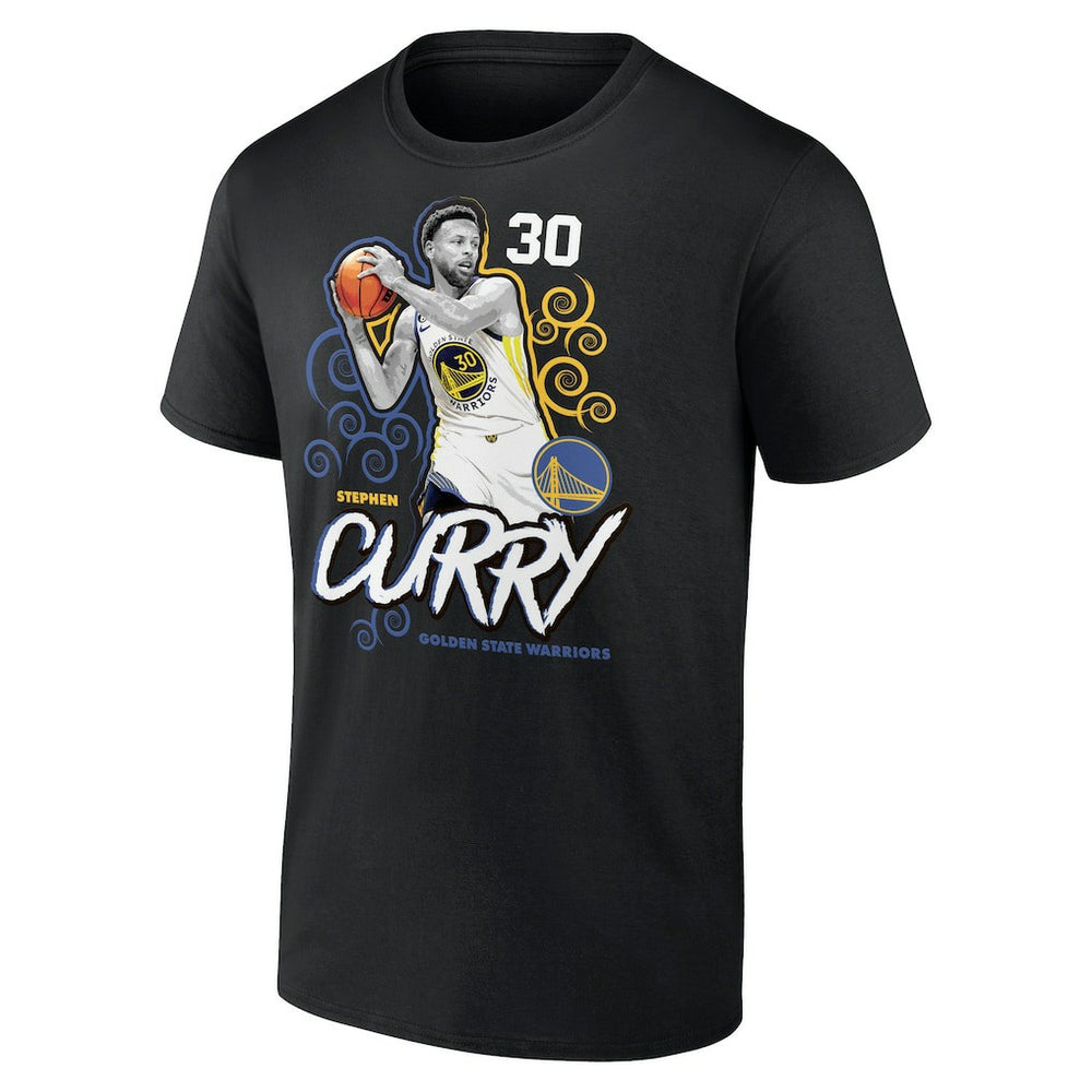 NBA - Stephen Curry Golden State Warriors Competitor T-Shirt - Black