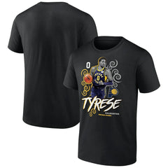 NBA - Tyrese Haliburton Indiana Pacers Competitor T-Shirt - Black