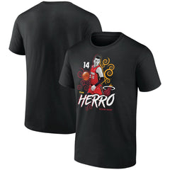 NBA - Tyler Herro Miami Heat Competitor T-Shirt - Black