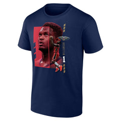 NBA - Zion Williamson New Orleans Pelicans Jump Pass T-Shirt - Navy