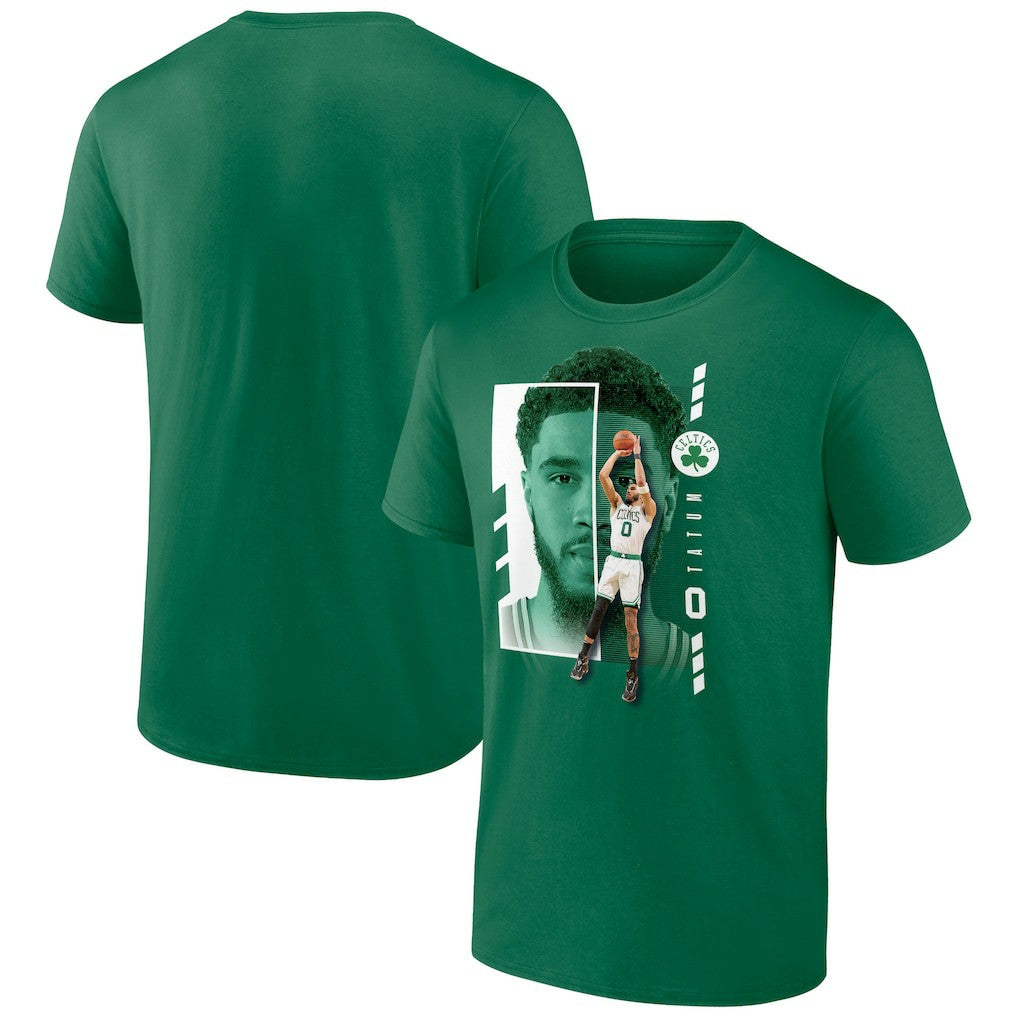 NBA - Jayson Tatum Boston Celtics Jump Pass T-Shirt - Green