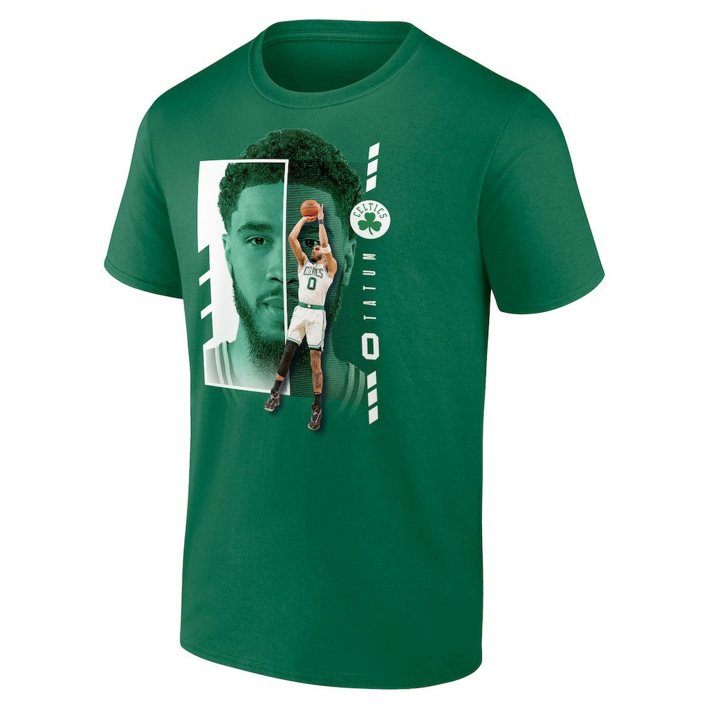 NBA - Jayson Tatum Boston Celtics Jump Pass T-Shirt - Green