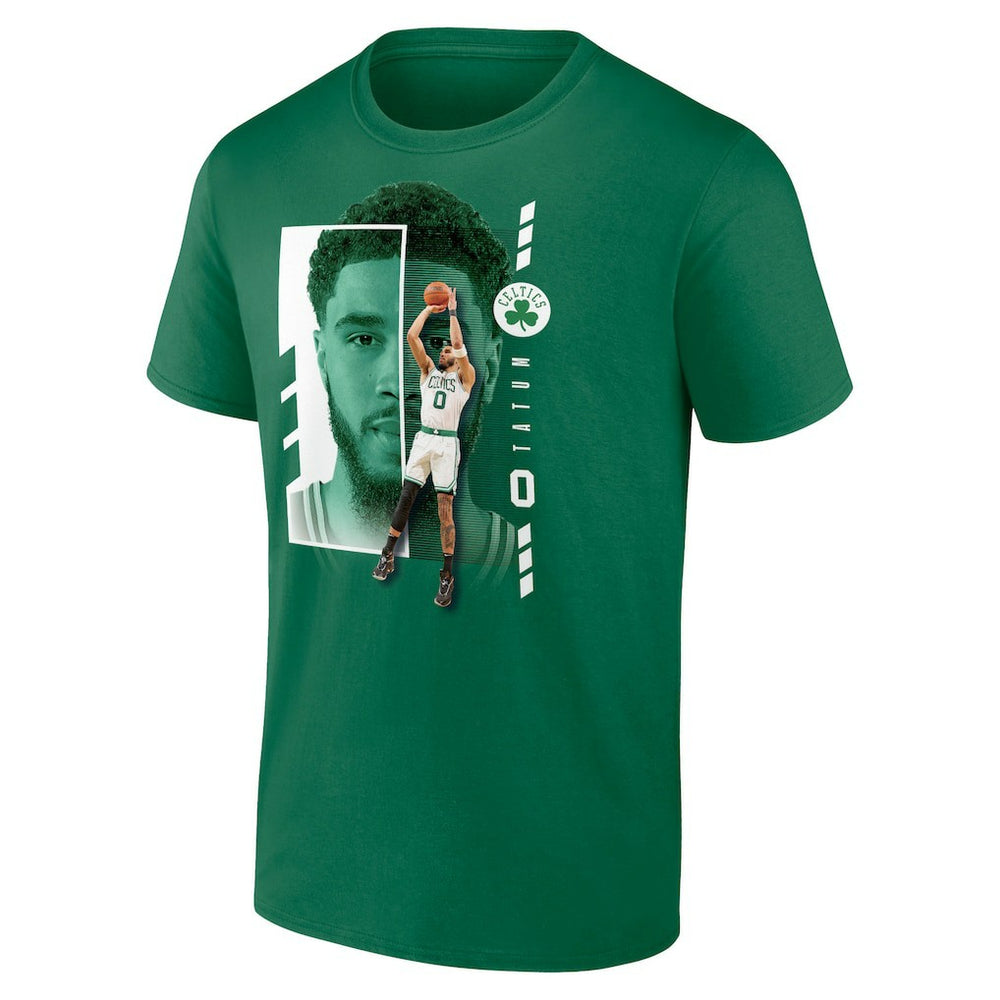 NBA - Jayson Tatum Boston Celtics Jump Pass T-Shirt - Green