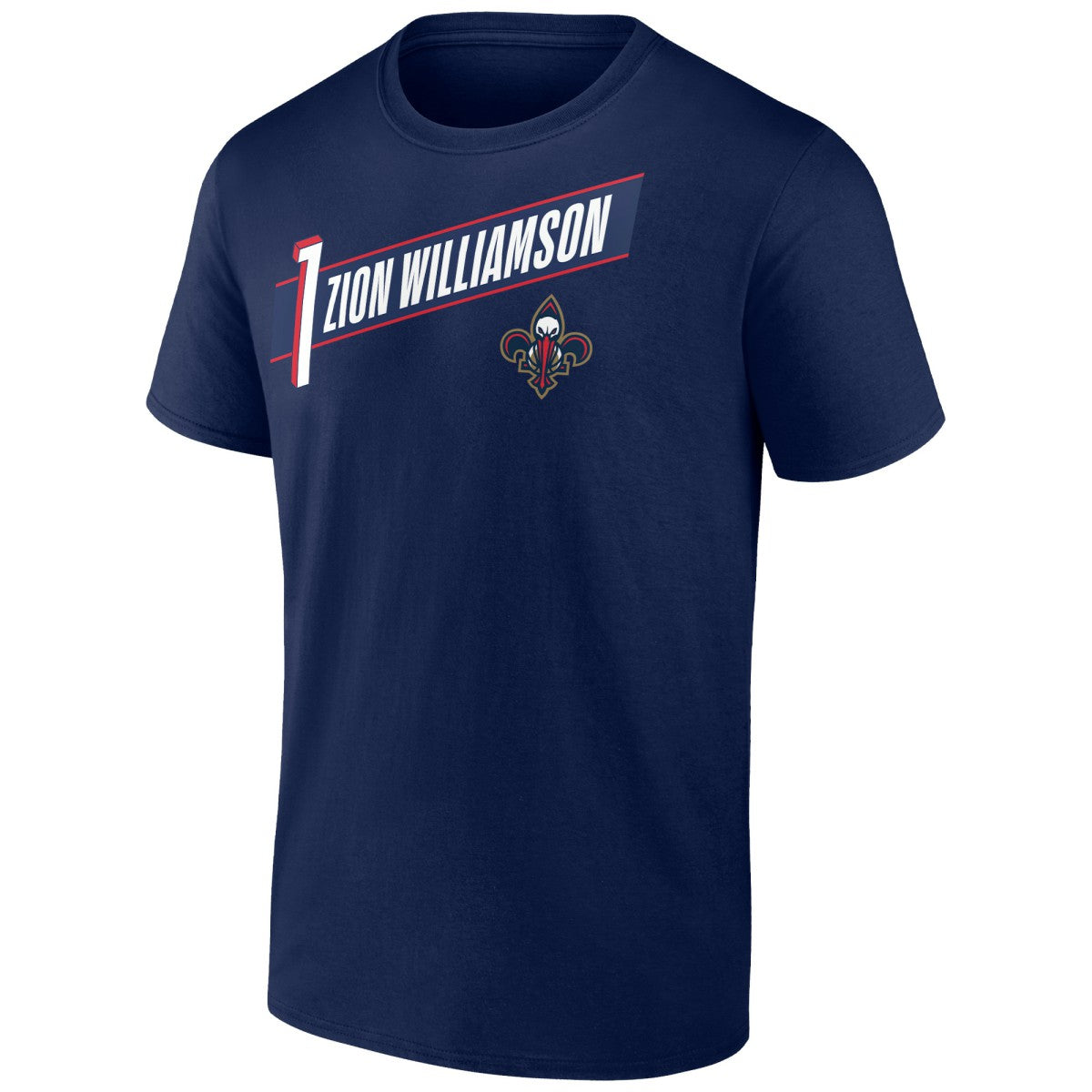 NBA - Zion Williamson New Orleans Pelicans Full-Court Press Name & Number T-Shirt - Navy
