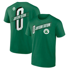 NBA - Jayson Tatum Boston Celtics Full-Court Press Name & Number T-Shirt - Green