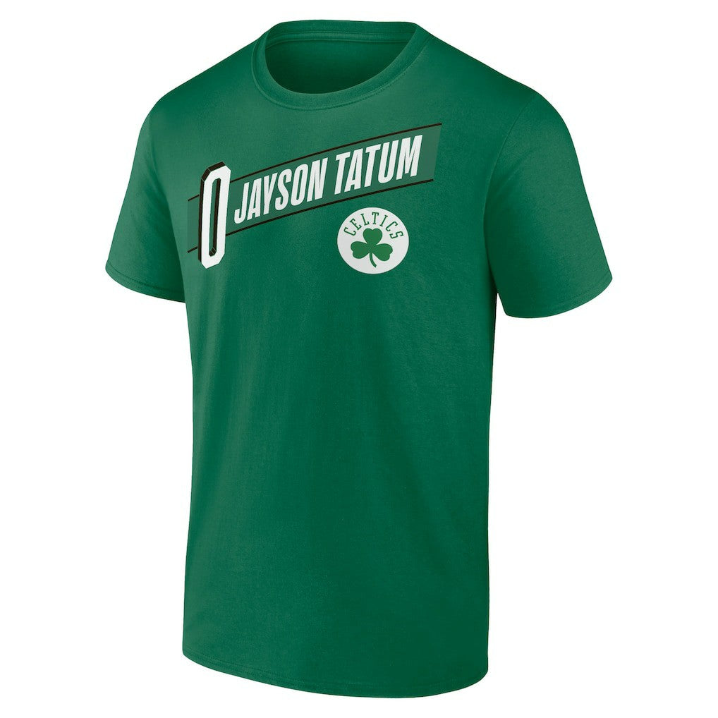 NBA - Jayson Tatum Boston Celtics Full-Court Press Name & Number T-Shirt - Green