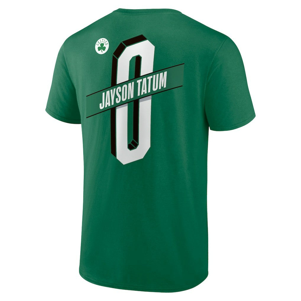 NBA - Jayson Tatum Boston Celtics Full-Court Press Name & Number T-Shirt - Green