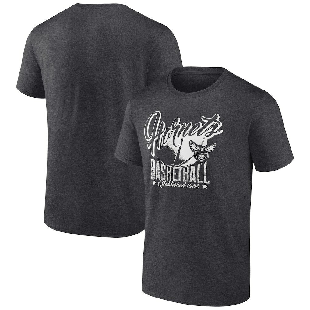 NBA - Charlotte Hornets Winner T-Shirt - Charcoal