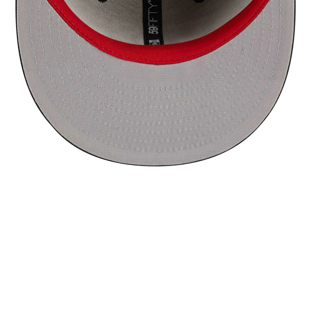 New Era USMNT New Era Text 59FIFTY Fitted Hat - Black