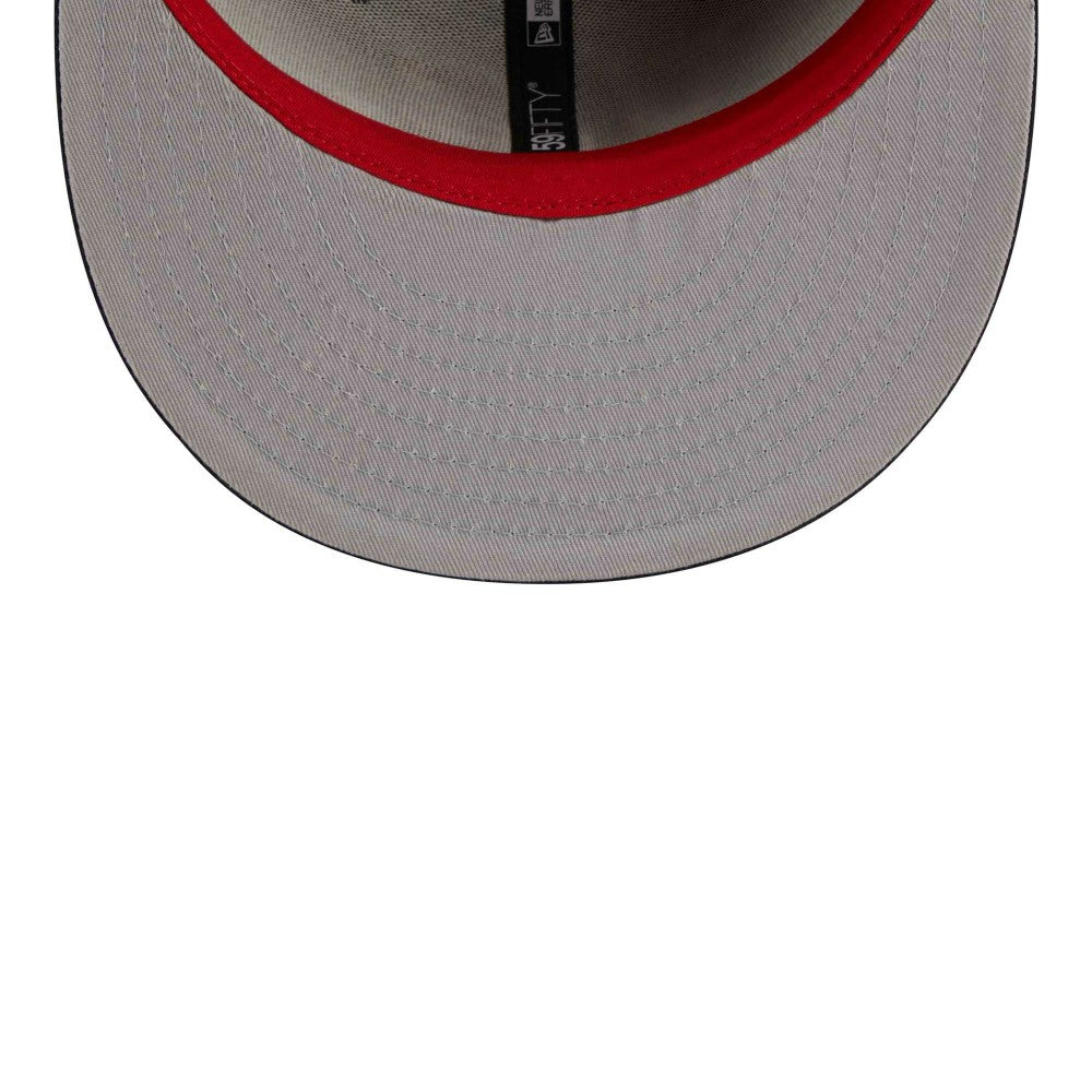 New Era USMNT New Era Text 59FIFTY Fitted Hat - Navy