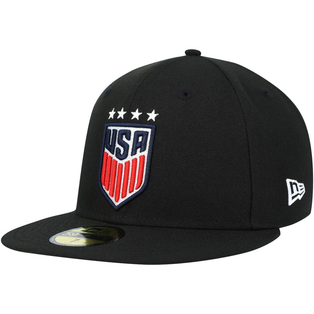 New Era USWNT New Era Team Basic 59FIFTY Fitted Hat - Black