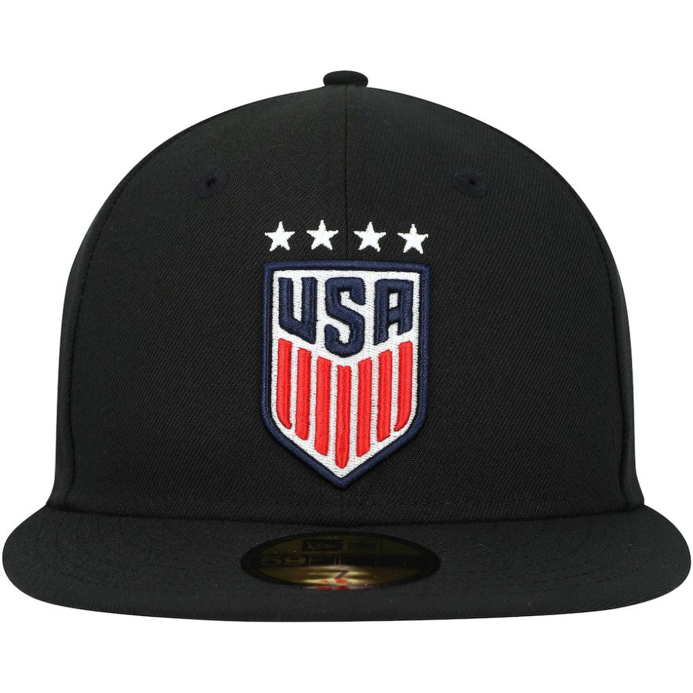 New Era USWNT New Era Team Basic 59FIFTY Fitted Hat - Black