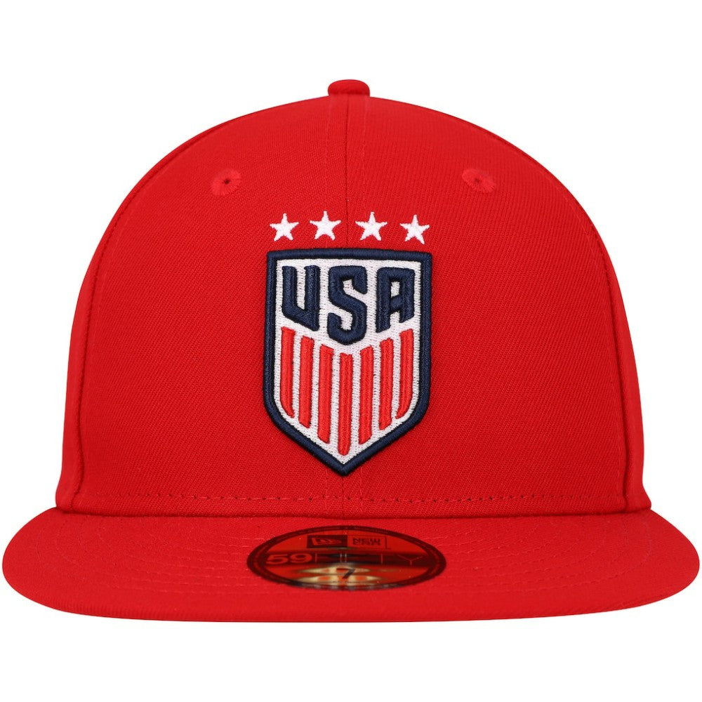 New Era USWNT New Era Team Basic 59FIFTY Fitted Hat - Red