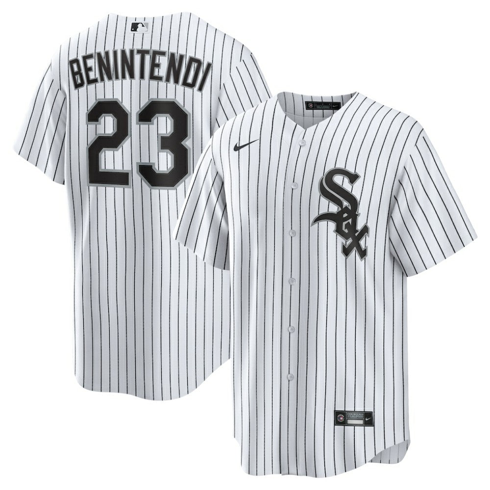 Andrew Benintendi Chicago White Sox Nike Home Official Player Jersey Lifestyle