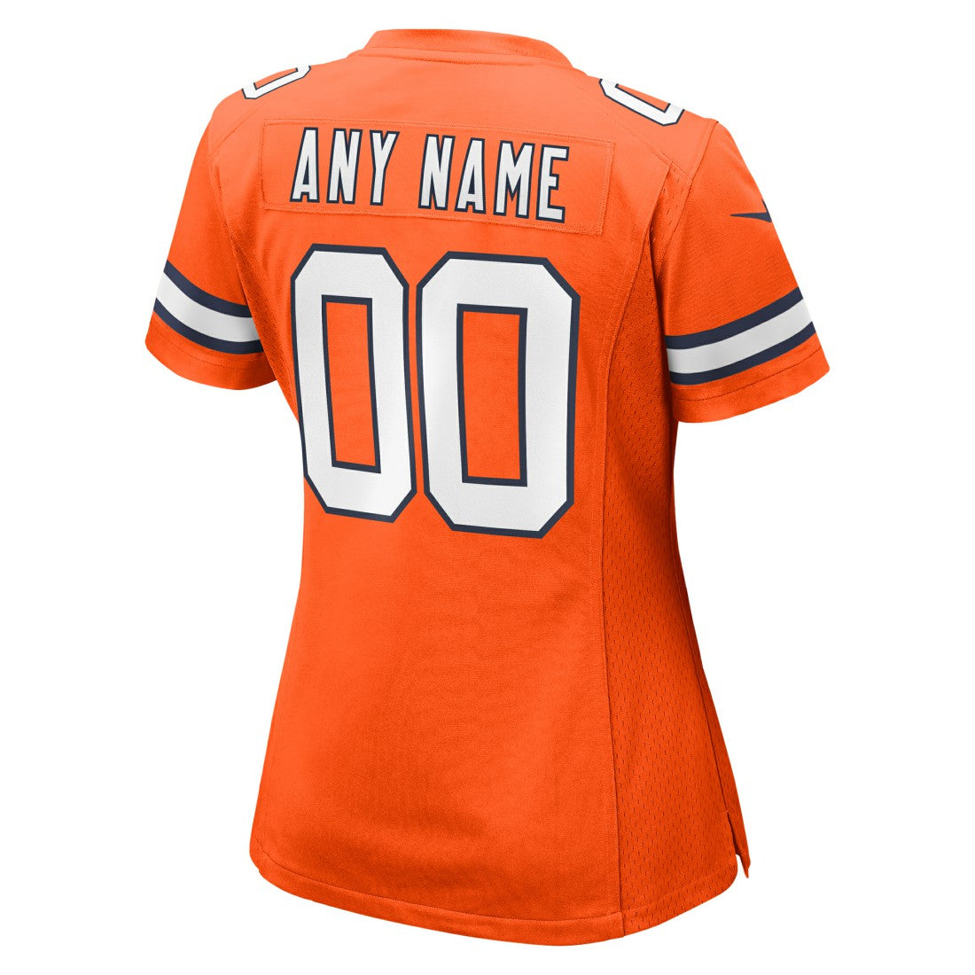 Denver Broncos Women's Alternate Custom Game Jersey Orange - Nike