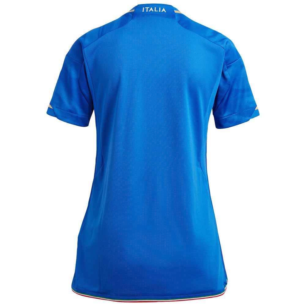 Adidas Italy National Team Women's 2023 Home Replica Jerseys - Blue