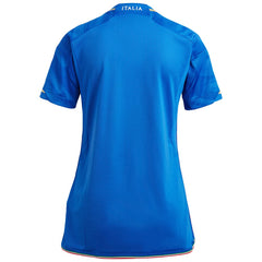 Adidas Italy National Team Women's 2023 Home Replica Jerseys - Blue