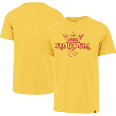 Kansas City Chiefs '47 Chiefs Kingdom Regional Franklin T-Shirt Gold - 47 brand