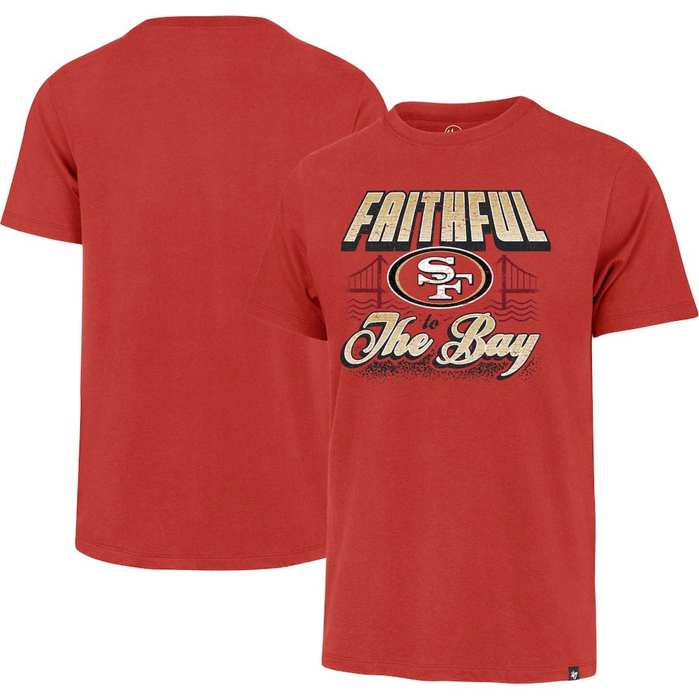 San Francisco 49ers '47 Faithful to the Bay Regional Franklin T-Shirt Scarlet - 47 brand