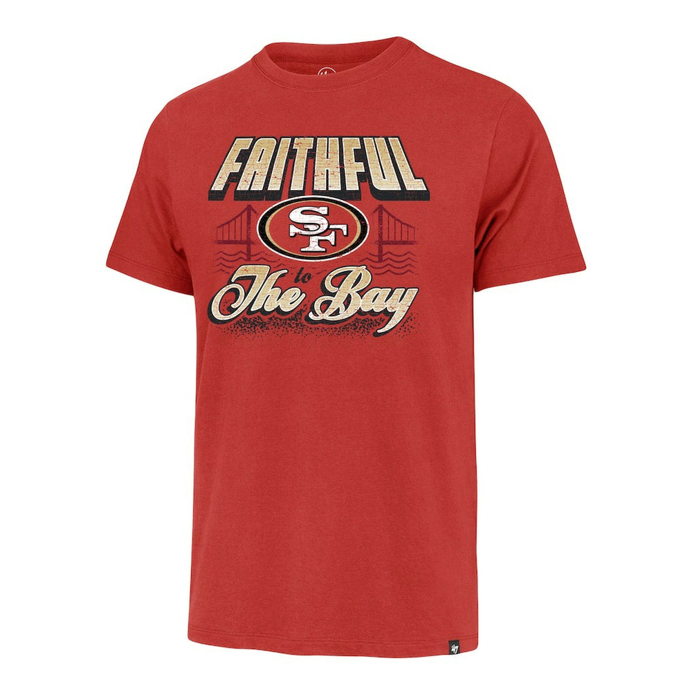 San Francisco 49ers '47 Faithful to the Bay Regional Franklin T-Shirt Scarlet - 47 brand