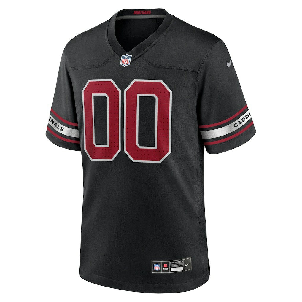 Arizona Cardinals Alternate Custom Game Jersey - Black | NFL Jerseys