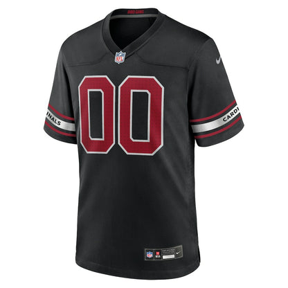 Arizona Cardinals Alternate Custom Game Jersey - Black | NFL Jerseys