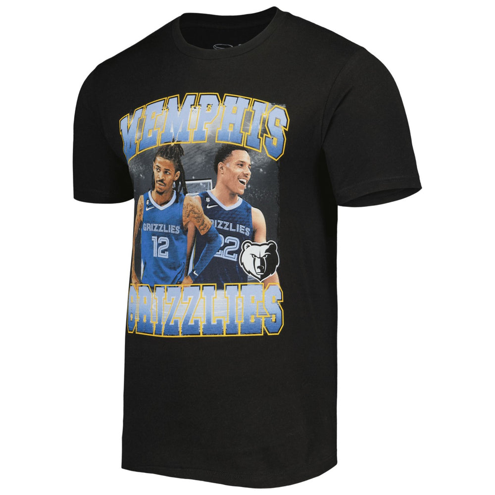 NBA - Ja Morant & Desmond Bane Memphis Grizzlies Stadium Essentials Unisex Player Duo T-Shirt - Black