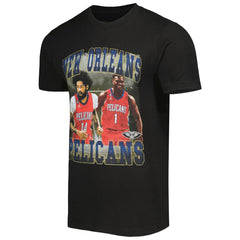 NBA - Zion Williamson & Brandon Ingram New Orleans Pelicans Stadium Essentials Unisex Player Duo T-Shirt - Black