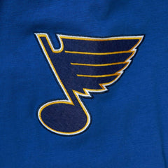 St. Louis Blues - Mitchell & Ness Legendary Slub Hoodie Long Sleeve T-Shirt Blue