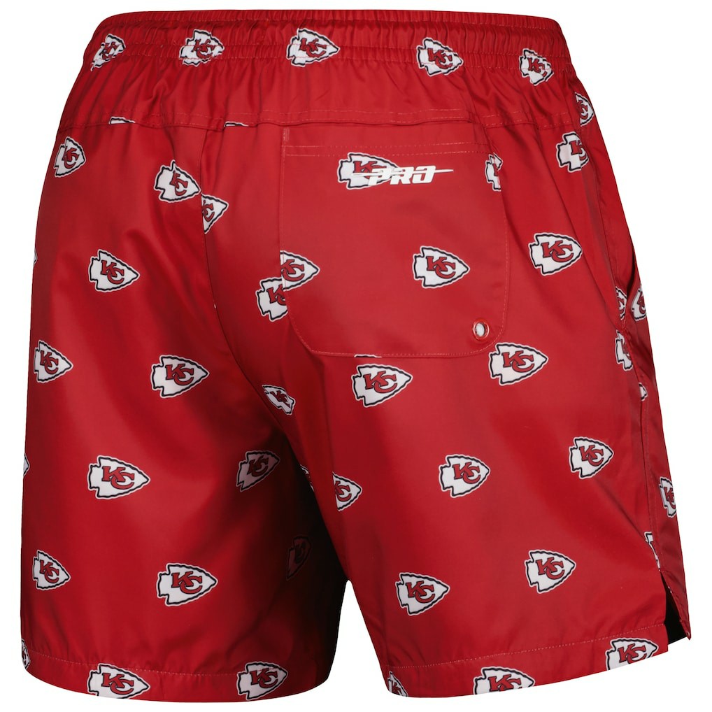Kansas City Chiefs Pro Standard Allover Print Mini Logo Shorts Red - NFL