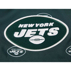 New York Jets Pro Standard Allover Print Mini Logo Shorts Green - NFL