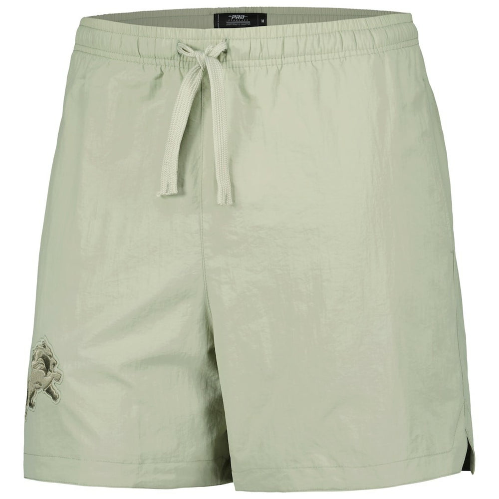 Detroit Lions Pro Standard Neutrals 2.0 Woven Shorts Light Green - NFL