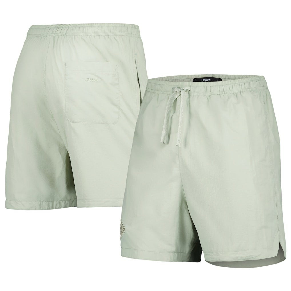 Kansas City Chiefs Pro Standard Neutrals 2.0 Woven Shorts Light Green - NFL