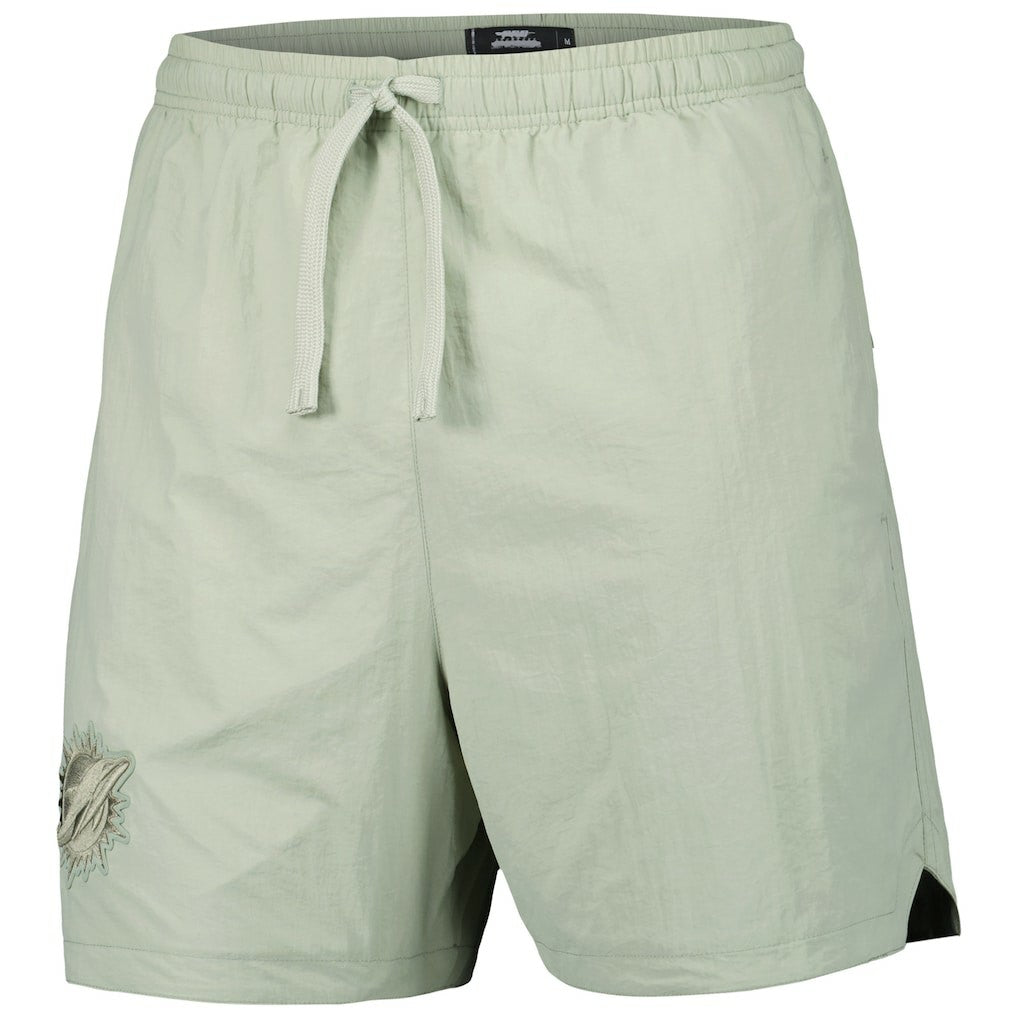 Miami Dolphins Pro Standard Neutrals 2.0 Woven Shorts Light Green - NFL